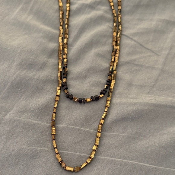 Noonday Collection Golden Rivers Necklace - Picture 2 of 3
